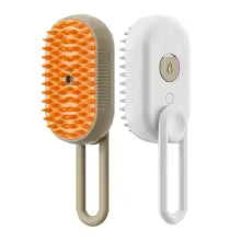 Cepillo de Vapor para Gatos 3 en 1 - Cepillo Eléctrico con Vapor Antipelo